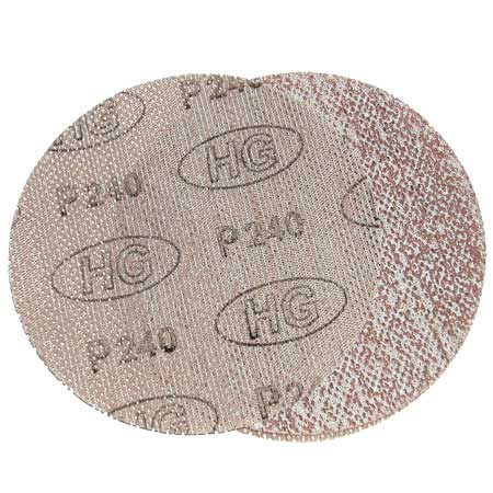 ABRASIVE MESH DISC BLANK 150MM 80G VELCRO 